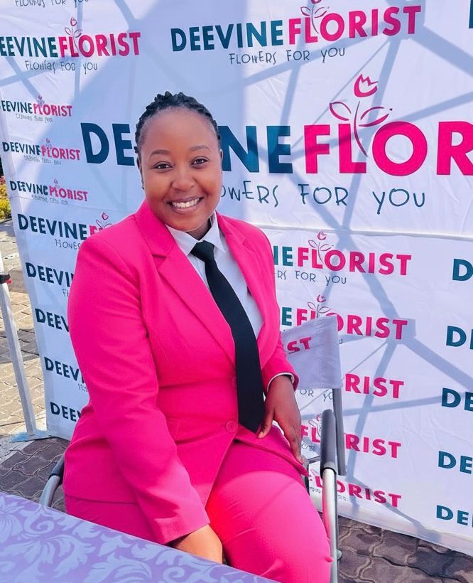 Jabulile Digashu - Founder & Director of Deevine Florist